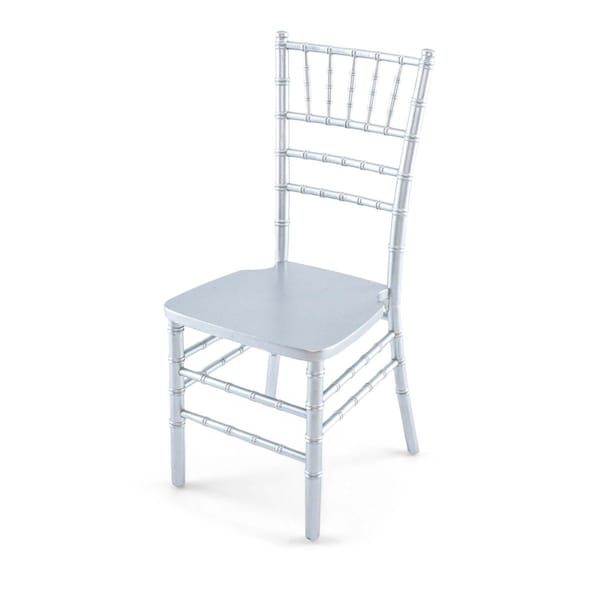 Atlas Commercial Products Wood Chiavari Chair, Silver WCC4SLV - main